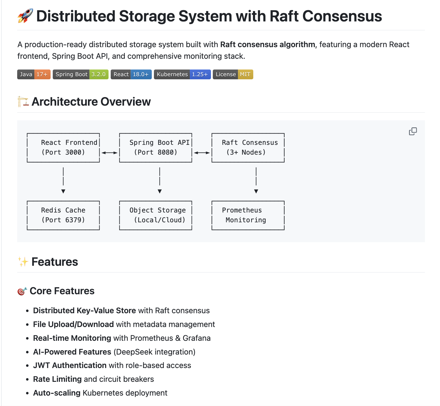 Distributed Storage System