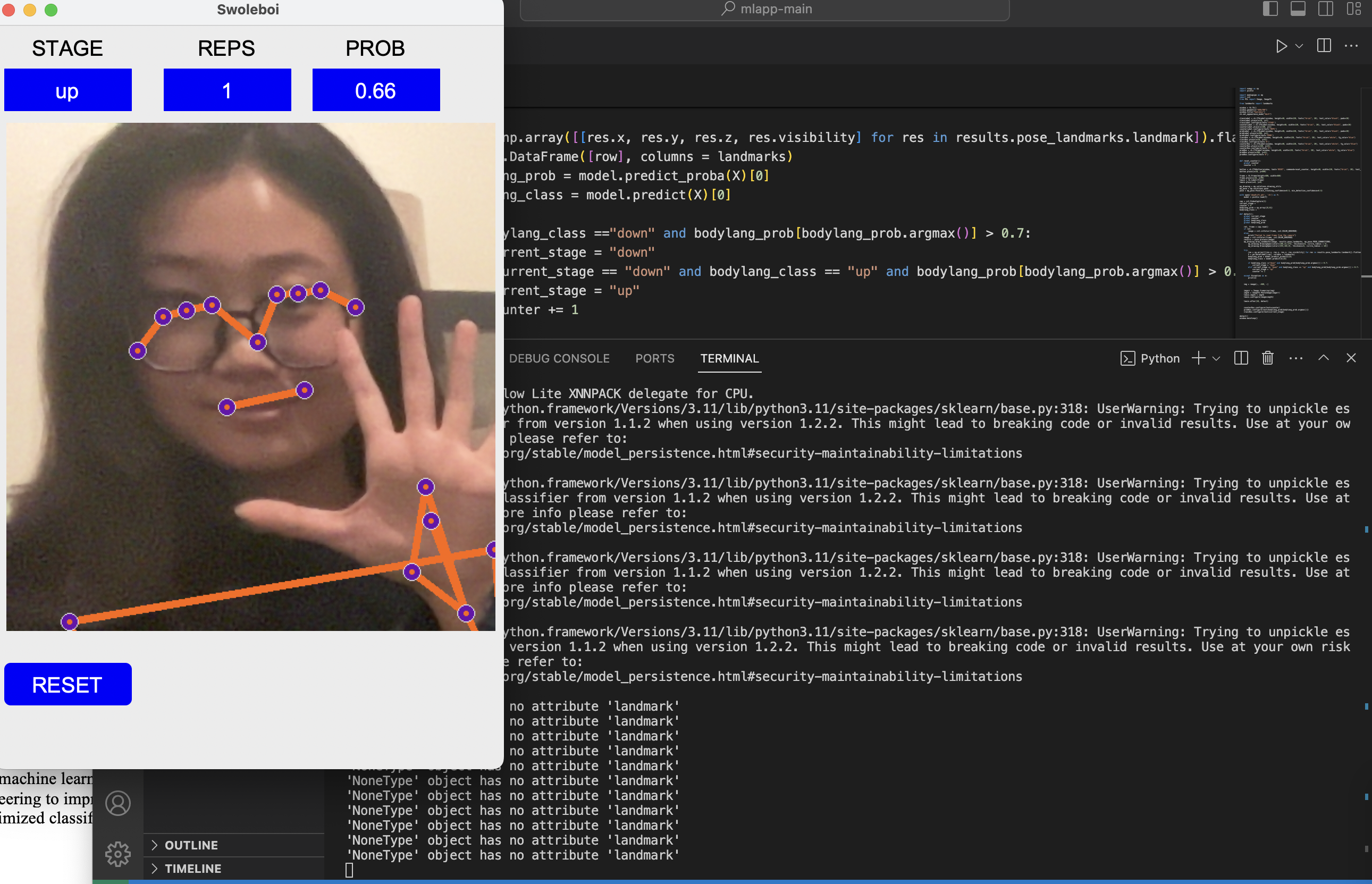 Real Time Pose Analysis